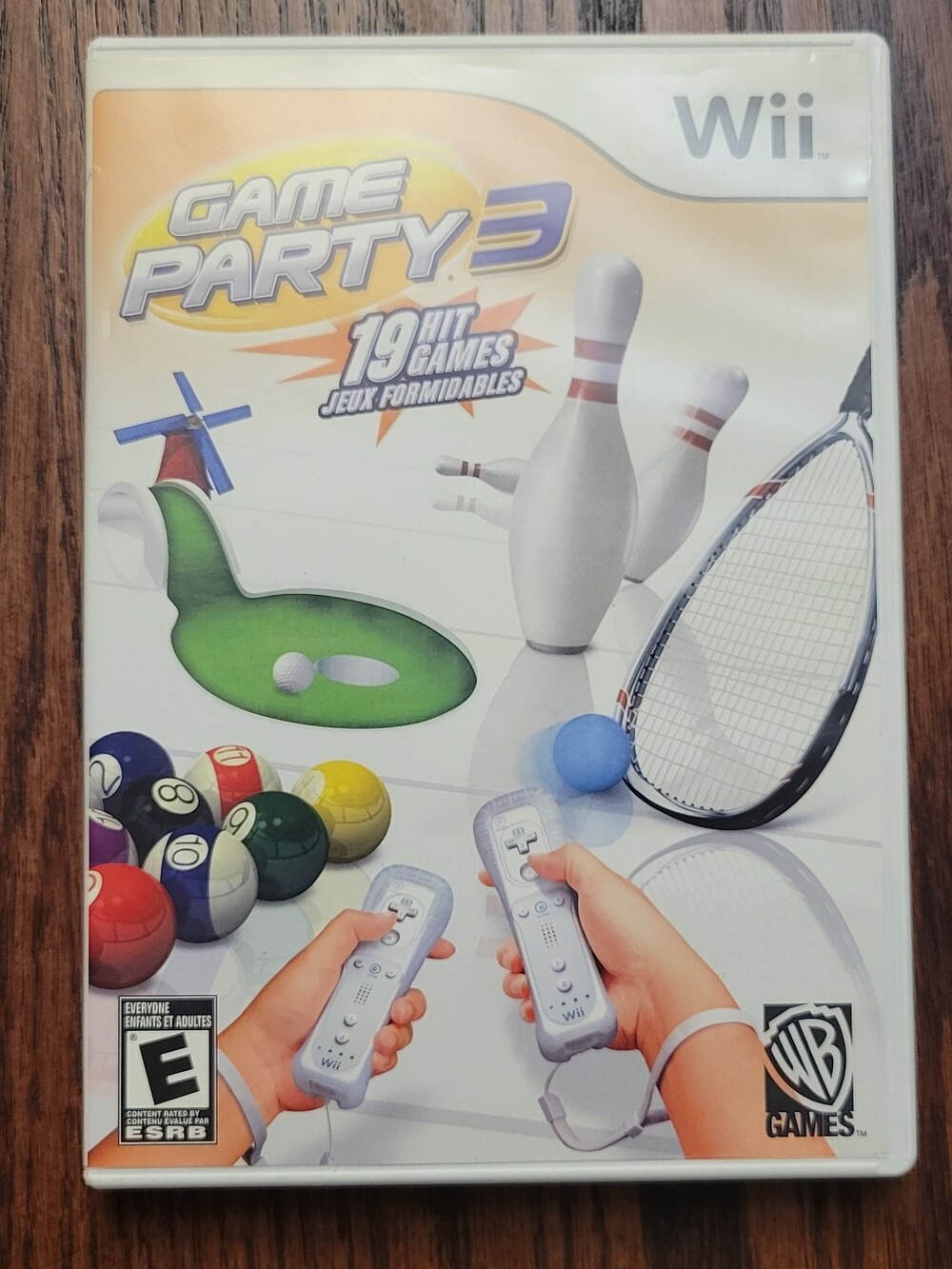 Game Party 3 - 19 Hit Games For Nintendo Wii - Rated E - GUC